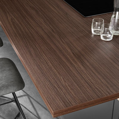 Quadratisches Stimmungs-Küchenbild