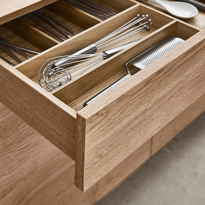 Quadratisches Stimmungs-Küchenbild